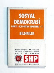 Sosyal Demokrasi Parti İçi Eğitim Semineri Bildiriler - Kitap
