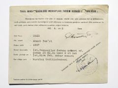 Tekel Genel Müdürlüğü / Ahmet Tek'ol - Antetli zarf