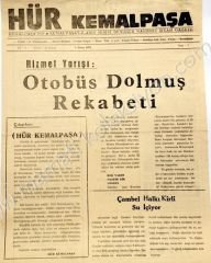 Hür Kemalpaşa gazetesi, 7 Nisan 1973, Sayı:1 İzmir, Kemalpaşa - Efemera