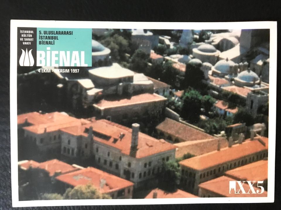5. Uluslararası İstanbul Bienali - Gültekin ÇİZGEN / Reklam kart