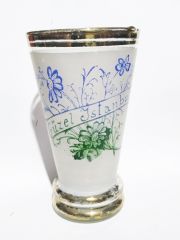 1970'li yıllara ait, ''Güzel İstanbul'' yazılı bardak