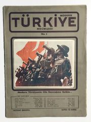 Modern Türkiye Mecmuası - Sayı : 1 / 1938