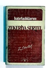 Hatırladıklarım - Zekeriya SERTEL - Kitap