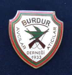 Burdur Avcılar Atıcılar Derneği 1933 / Rozet