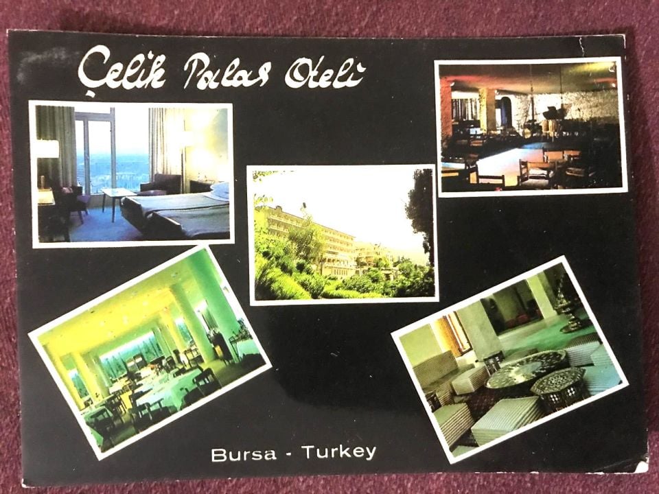 Çelik Palas Oteli BURSA - Reklam Kart