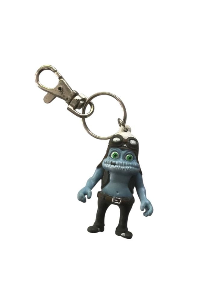 Motorsiklet sürücüsü, çılgın Kurbağa - Nadir Anahtarlık