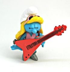 Gitar çalan Şirine - Peyo 2009 / Oyuncak Figür