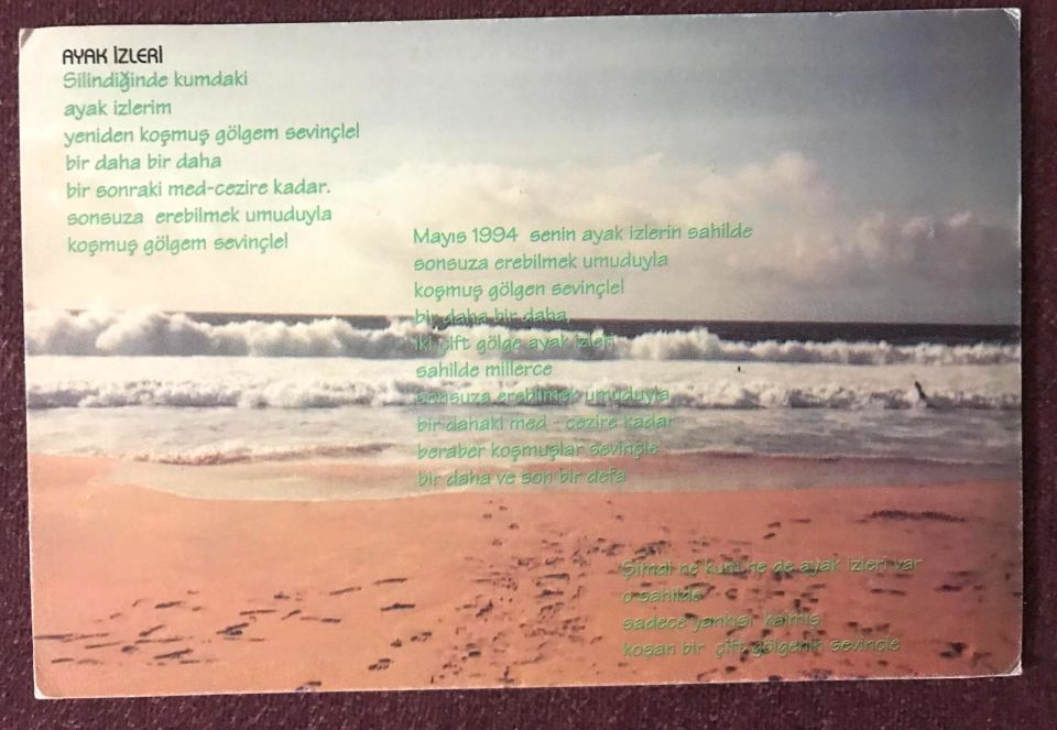 Yere Düşen Sevgiler - Rek - Kart / Reklam kart
