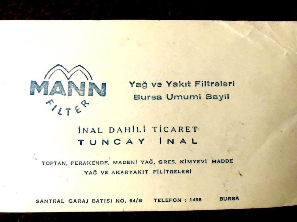 Mann Filter İnal Dahili Ticaret BURSA - Bayram tebriği
