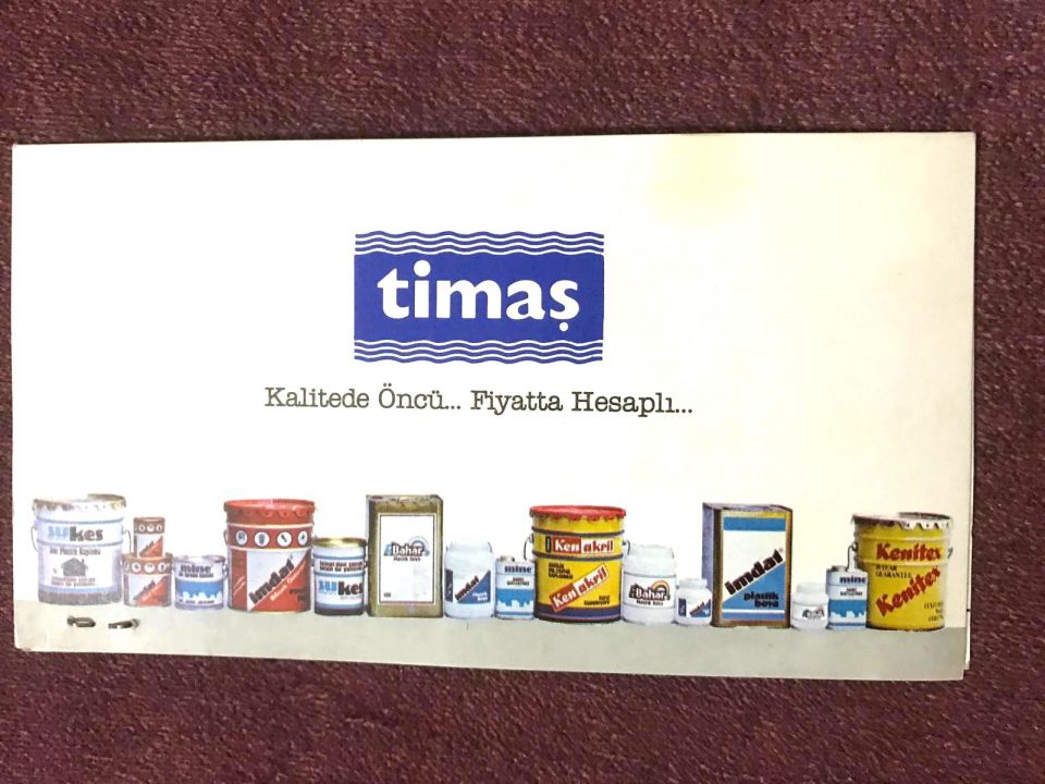 Timaş Kalitede öncü.Fiyatta hesaplı / Tebrik kartı