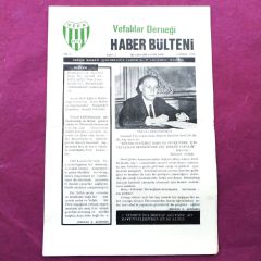 Vefalılar Derneği Haber Bülteni Sayı: 2 / Dergi