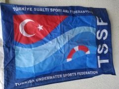 Türkiye Sualtı Sporları Federasyonu / Turkish Underwater Sports Federation - Bayrak