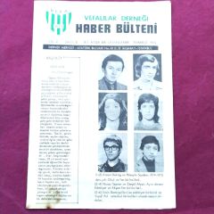 Vefalılar Derneği Haber Bülteni Sayı: 8 / Dergi