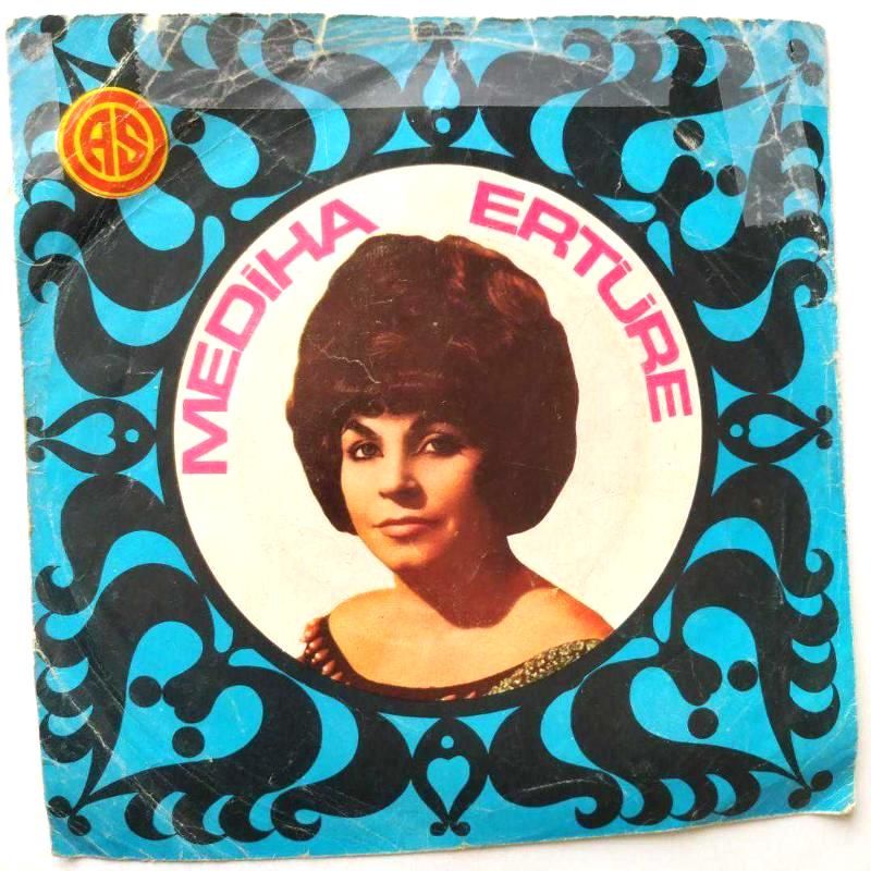 Mediha ERTÜRE - As plak / Plak kapağı (Sadece kapaktır, içerisinde plak yoktur)