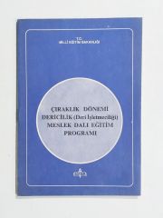 Çıraklık dönemi dericilik - Kitap
