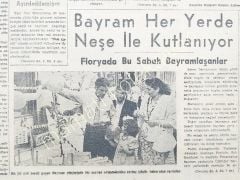 Florya'da bayramlaşma