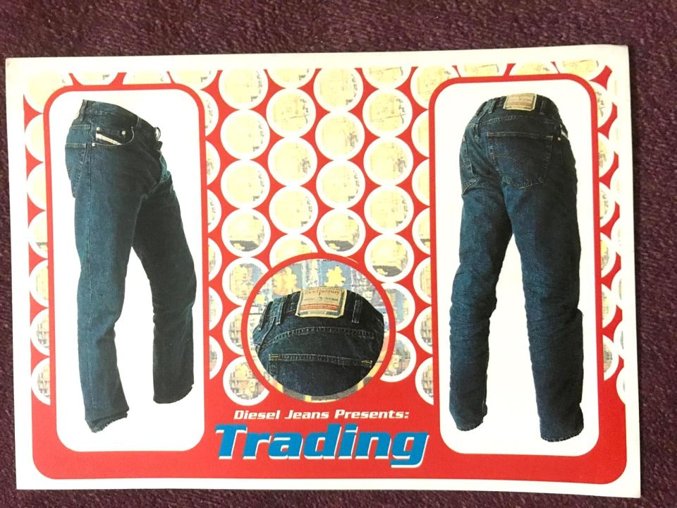 Trading Diesel Jeans and Workwer - Reklam kart