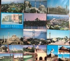 İstanbul, Harput, Diyarbakır - 21 adet kartpostal