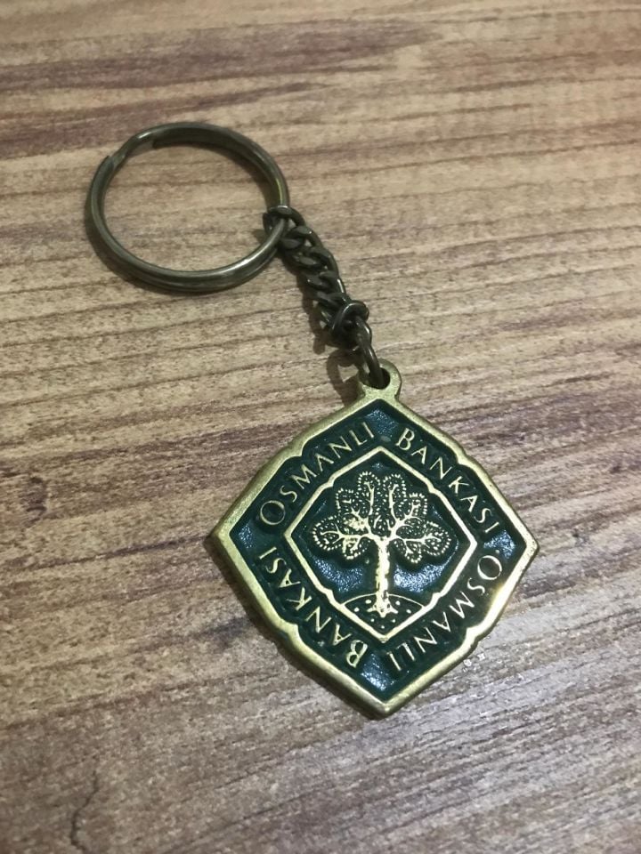 Osmanlı Bankası - Pirinç Anahtarlık