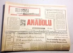Anadolu gazetesi, 3 Ocak 1984 - Efemera