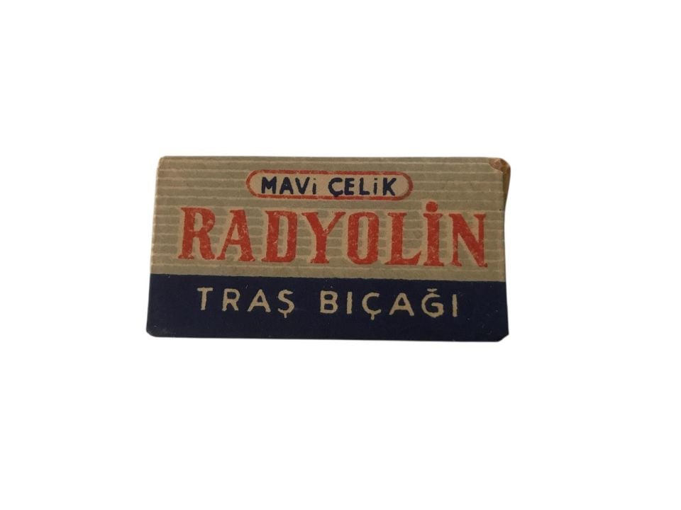 Mavi Çelik RADYOLİN Traş bıçağı - Eski Jilet