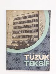 Tüzük Teksif - Kitap