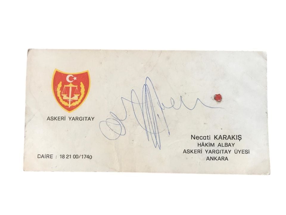 Askeri Yargıtay - Bayram Tebriği