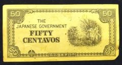 The Japanes Government / Fifty Centavos -Şaka Parası /  Nümismatik