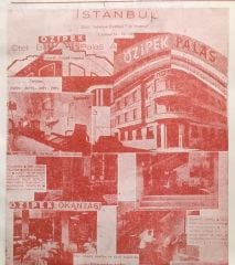 İstanbul Özipek Palas / Dergi, gazete reklamı - Efemera