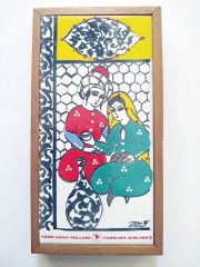 T.H.Y. Türk Hava Yolları - Minyatür'lü çini