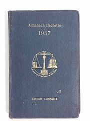 Almanach Hachette 1937 - Kitap