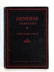 Hendese Dersleri - Ahmet Nazmi Ve Hilmi - Kitap