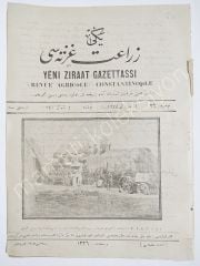 Yeni Ziraat Gazettassı CONSTANTINOPLE Numara:26