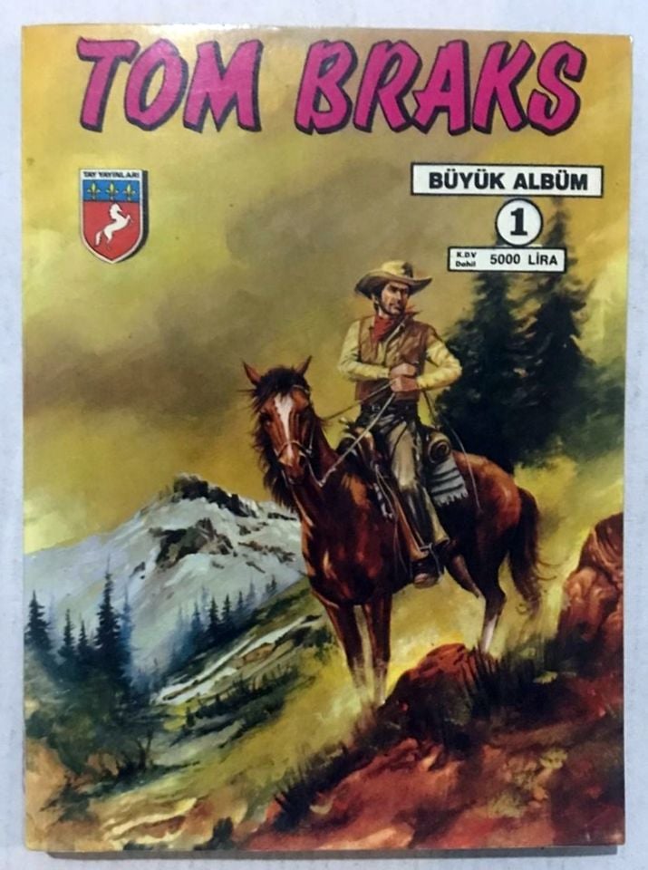TOM BRAKS - Büyük albüm 1 / Nehirde Soygun - Tay Yayınları