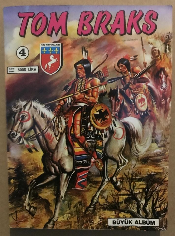 Tom Braks - Büyük boy albüm / Sayı:4 - Tay Yayınları