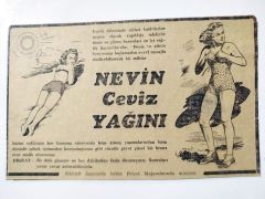 Nevin Ceviz Yağı - Dergi, gazete reklamı