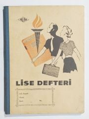 Alfa Lise defteri - İngilizce ders notları yazılmış