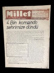 Millet Günlük Siyasi Gazete - KAYSERİ