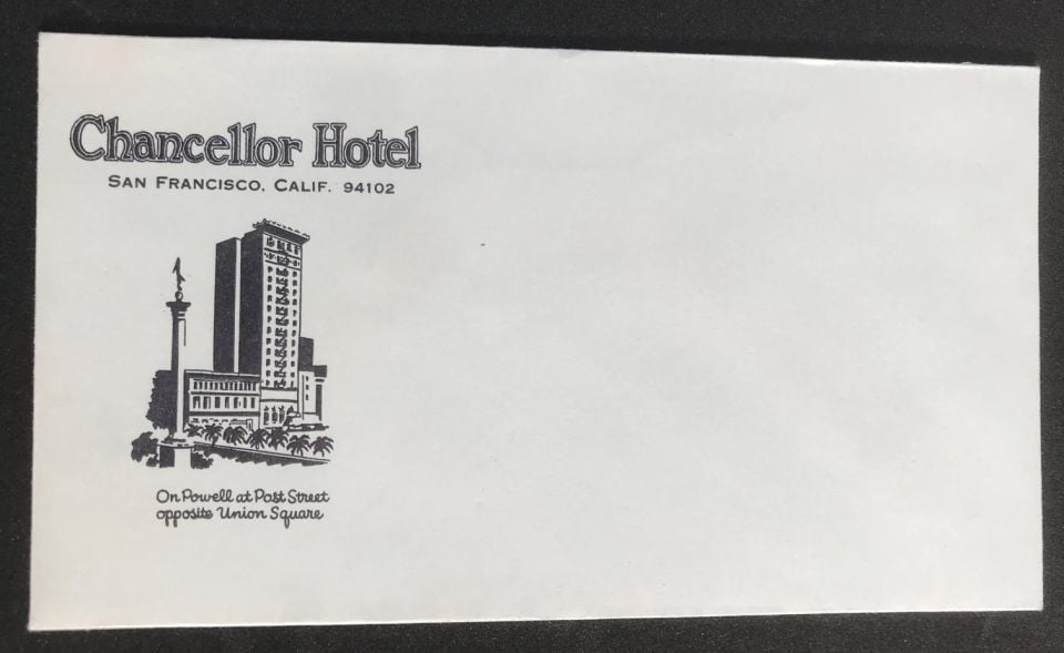 Chancellor Hotel California - Antetli Zarf