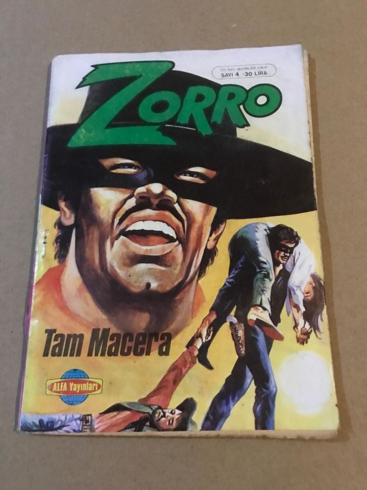 ZORRO SAYI 4 - Alfa Yayınları