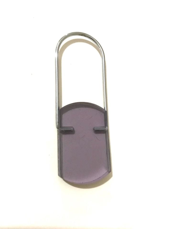 Çıtçıt anahtarlık - Şeffaf