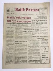 Hafik Postası - SİVAS / 7 Mayıs 1973