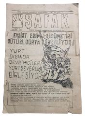 Şafak - Türkiye Proleterlerinin Devrimci Yayın Organıdır.25 Ekim 1978