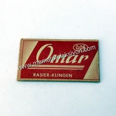 Omar Basier Klingen 0,08 - Jilet Eski Jilet,Old Blade,Razor