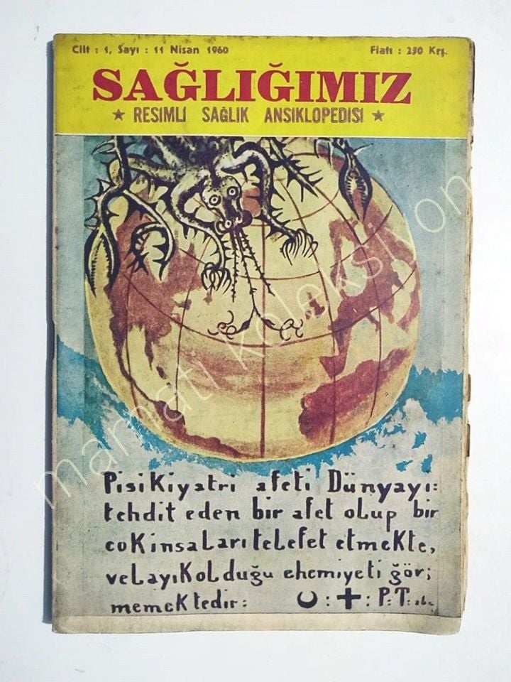 İlginç kapaklı, resimli sağlık ansiklopedisi - Sayı:11 1960 - Dergi