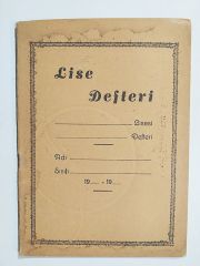 Lise defteri / Almanca ders notları yazılı