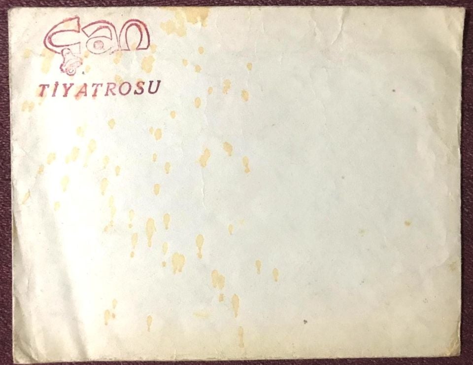 Çan Tiyatrosu - Antetli zarf / Efemera