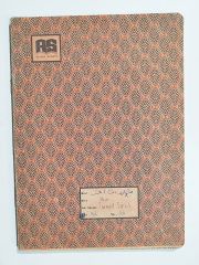 As Defter Sanayii - Hesap defteri olarak kulanılmış