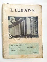 Tabiye ders notları yazılı, Etibank defter