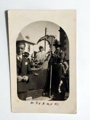 1932 tarihli fotoğraf.Resmi geçit.Hilal-i Ahmer ve İzci / Fotoğraf